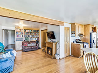 Activity room and library.